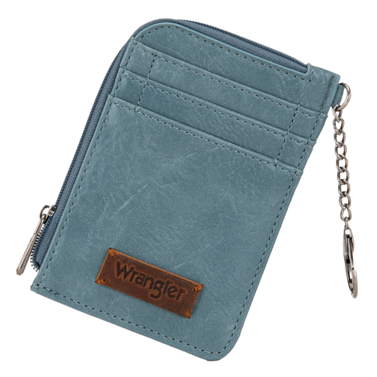 Wrangler Ladies Mini Jean Zip Card Case WG2208-W005JN