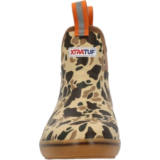 XTRATUF Men's Waterproof Ankle Duck Camo Deck Boots XMABDCAM