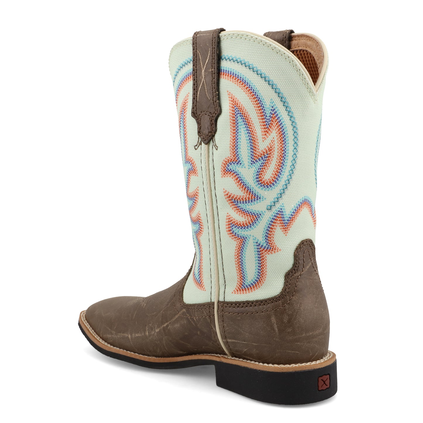 Twisted X Children's Top Hand Desert Taupe & Cucumber Western Boot YTH0029