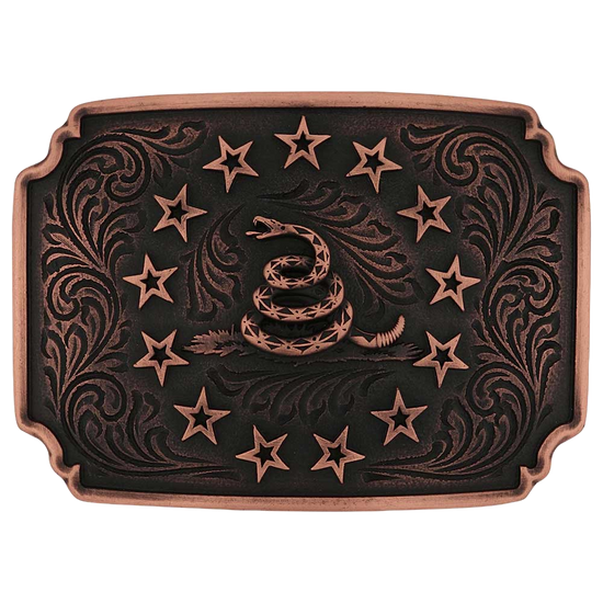 Montana Silversmiths The Founders Attitude Rose Gold Buckle A1009