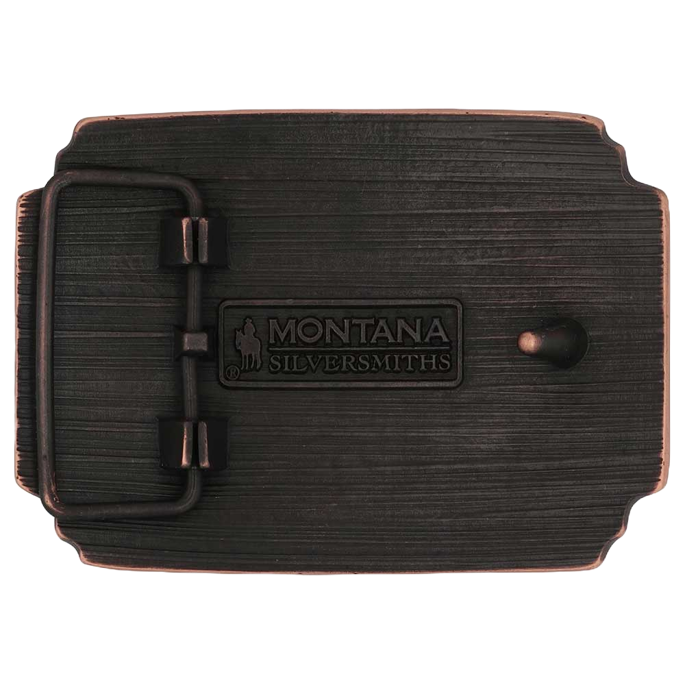 Montana Silversmiths The Founders Attitude Rose Gold Buckle A1009