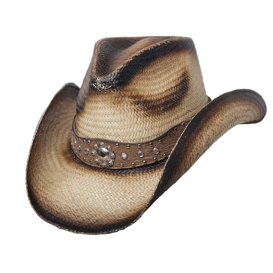 Austin Handmade Hats Ladies Honey Brown Straw Hat 05-624