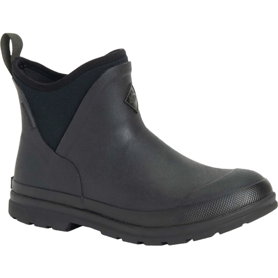 Muck Boot Ladies Waterproof Original Black Ankle Boot OAW000