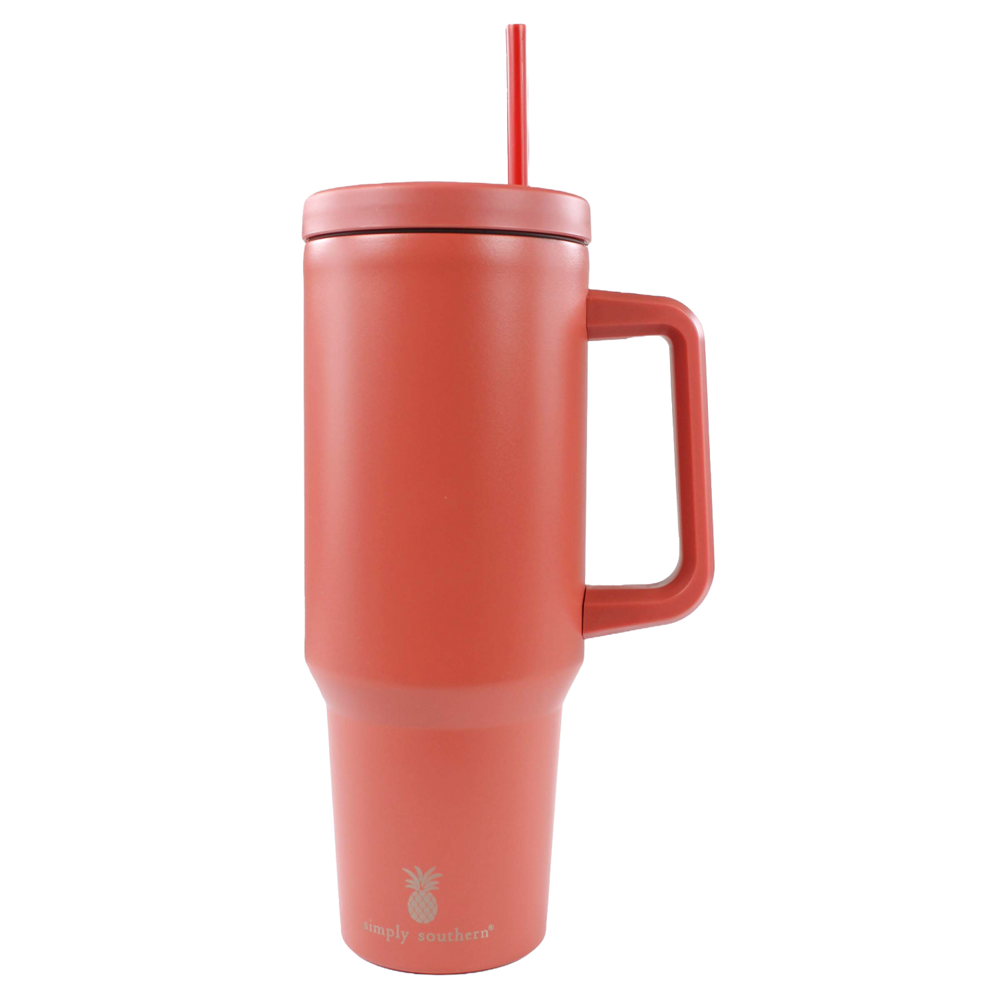 Simply Southern 40oz Insulated Rust Orange Tumbler 0224-TUMBLER40-SLD-RUST