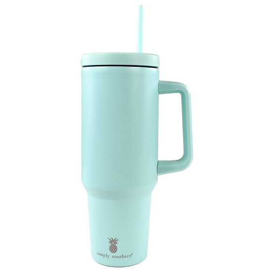 Simply Southern 40oz Insulated Mint Green Tumbler 0224-TUMBLER40-SLD-MINT