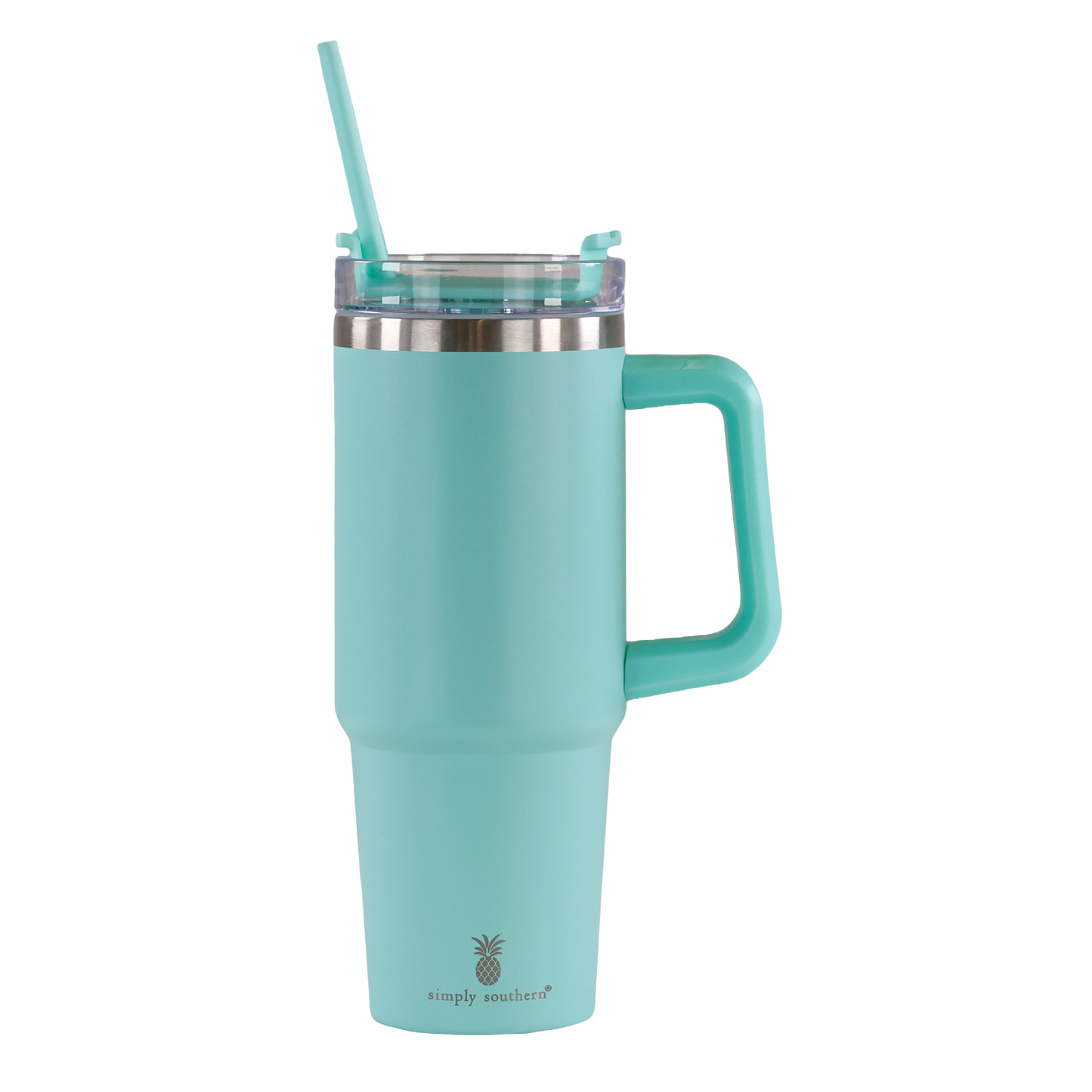 Simply Southern 30oz Mint Green Insulated Tumbler 0224-TUMBLER30-SLD-MINT