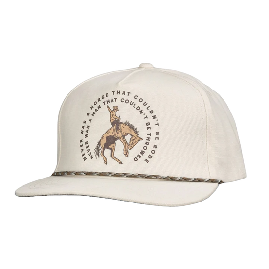 Sendero Provisions Never Was A Horse Cream Baseball Cap SPCH124S19