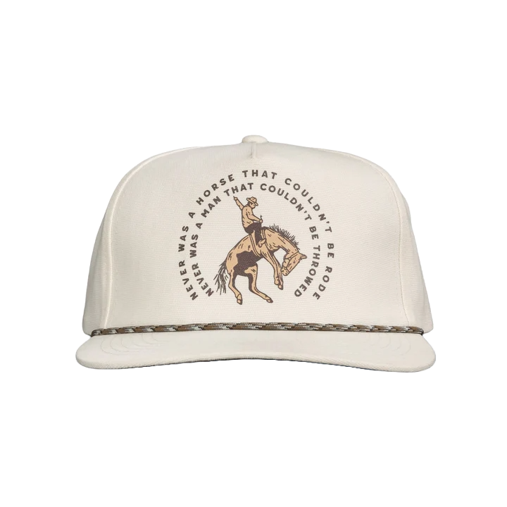 Sendero Provisions Never Was A Horse Cream Baseball Cap SPCH124S19