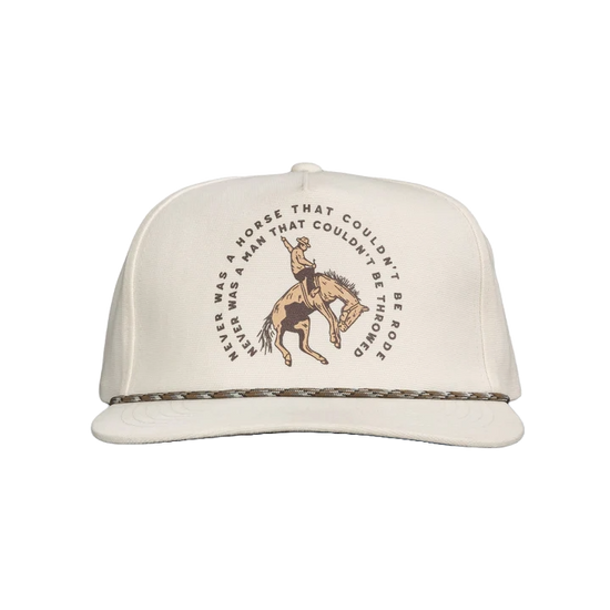 Sendero Provisions Never Was A Horse Cream Baseball Cap SPCH124S19