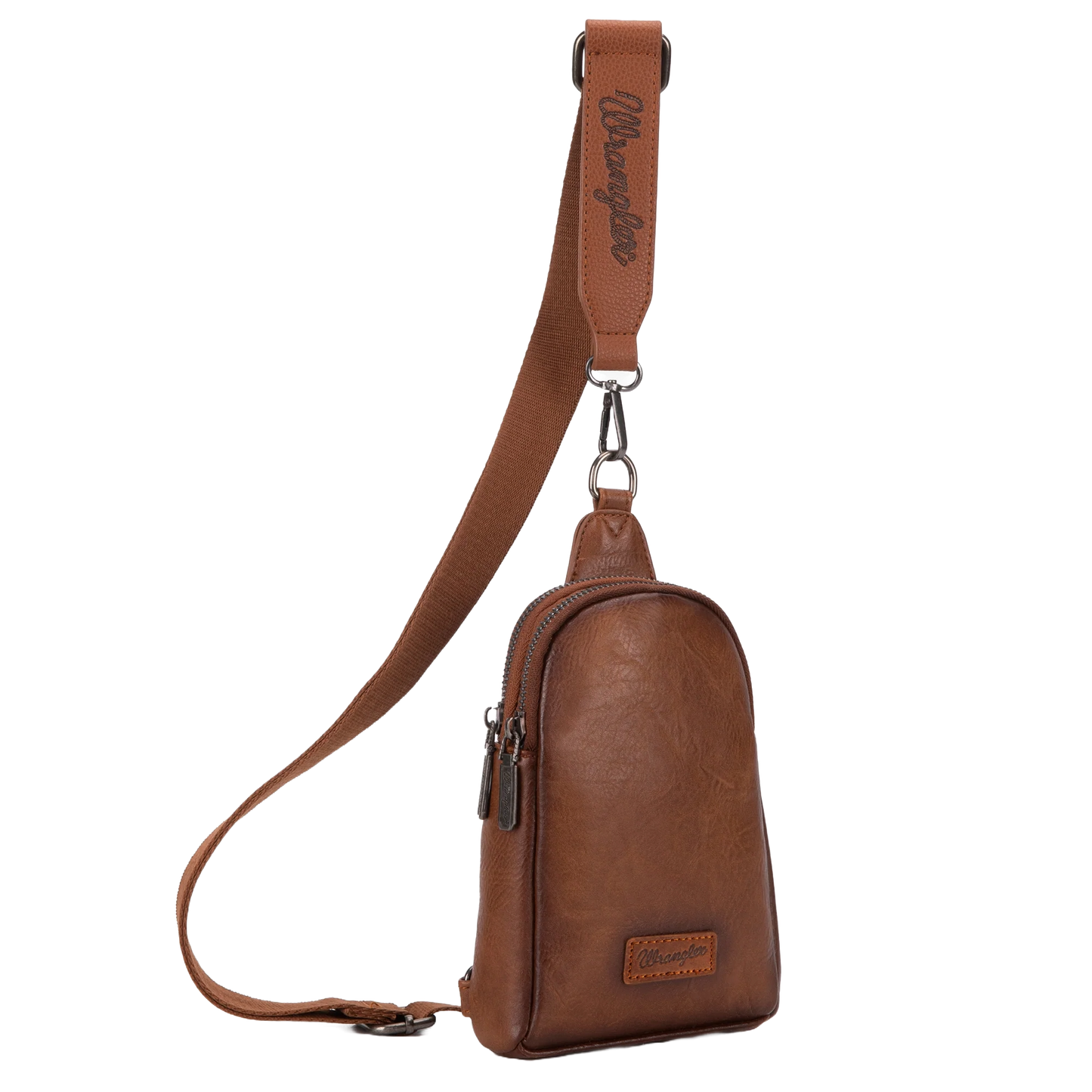 Wrangler Ladies Brown Sling Crossbody Bag WG87-210BR