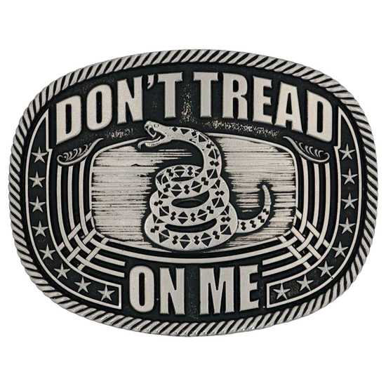 Montana Silversmiths Don't Tread on Me Roped Attitude Buckle A903