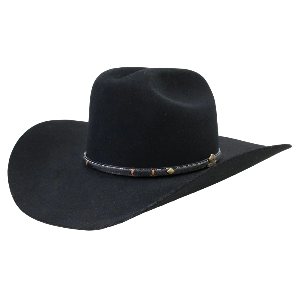 Stetson Buffalo Collection 4X Powder River Black Hat SBPWRV-754007