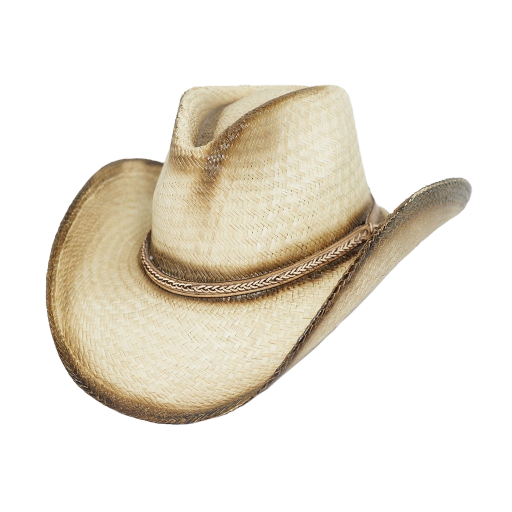 Austin Handmade Hats Men's Luke Natural Straw Hat 05-128