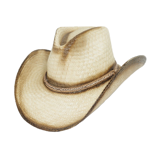 Austin Handmade Hats Men's Luke Natural Straw Hat 05-128