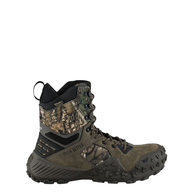 Irish Setter Men's Vaprtrek Waterproof  Camouflage Hunting Boots 3941