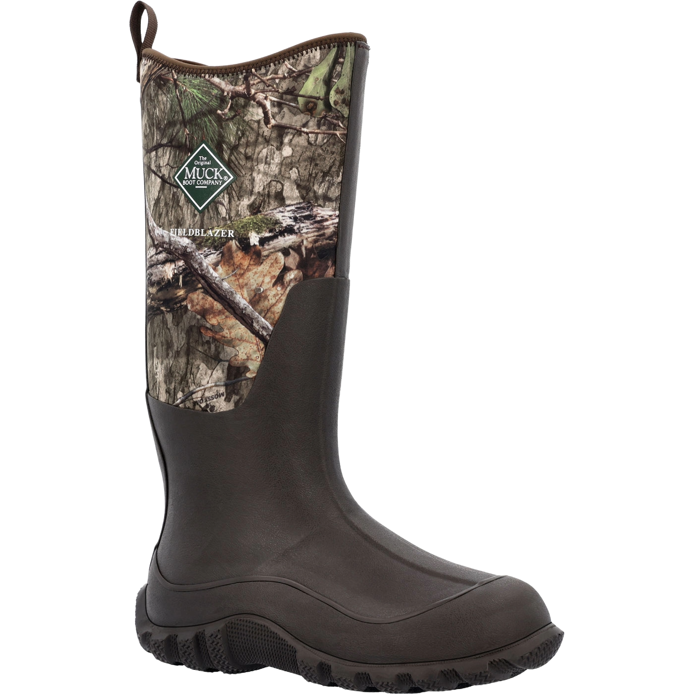 Muck Boot Ladies Mossy Oak® Country DNA Fieldblazer Brown Tall Boot MFBWDNA