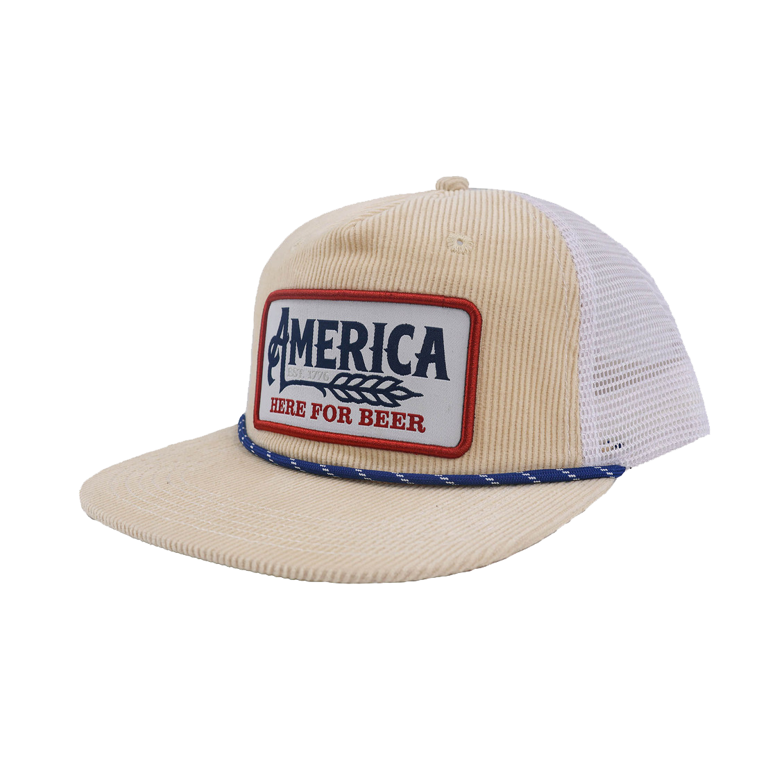 Simply Southern Men's America Snapback Hat 0124-MN-HAT-FLAT-AMERICA