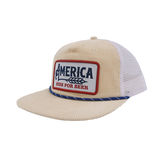 Simply Southern Men's America Snapback Hat 0124-MN-HAT-FLAT-AMERICA