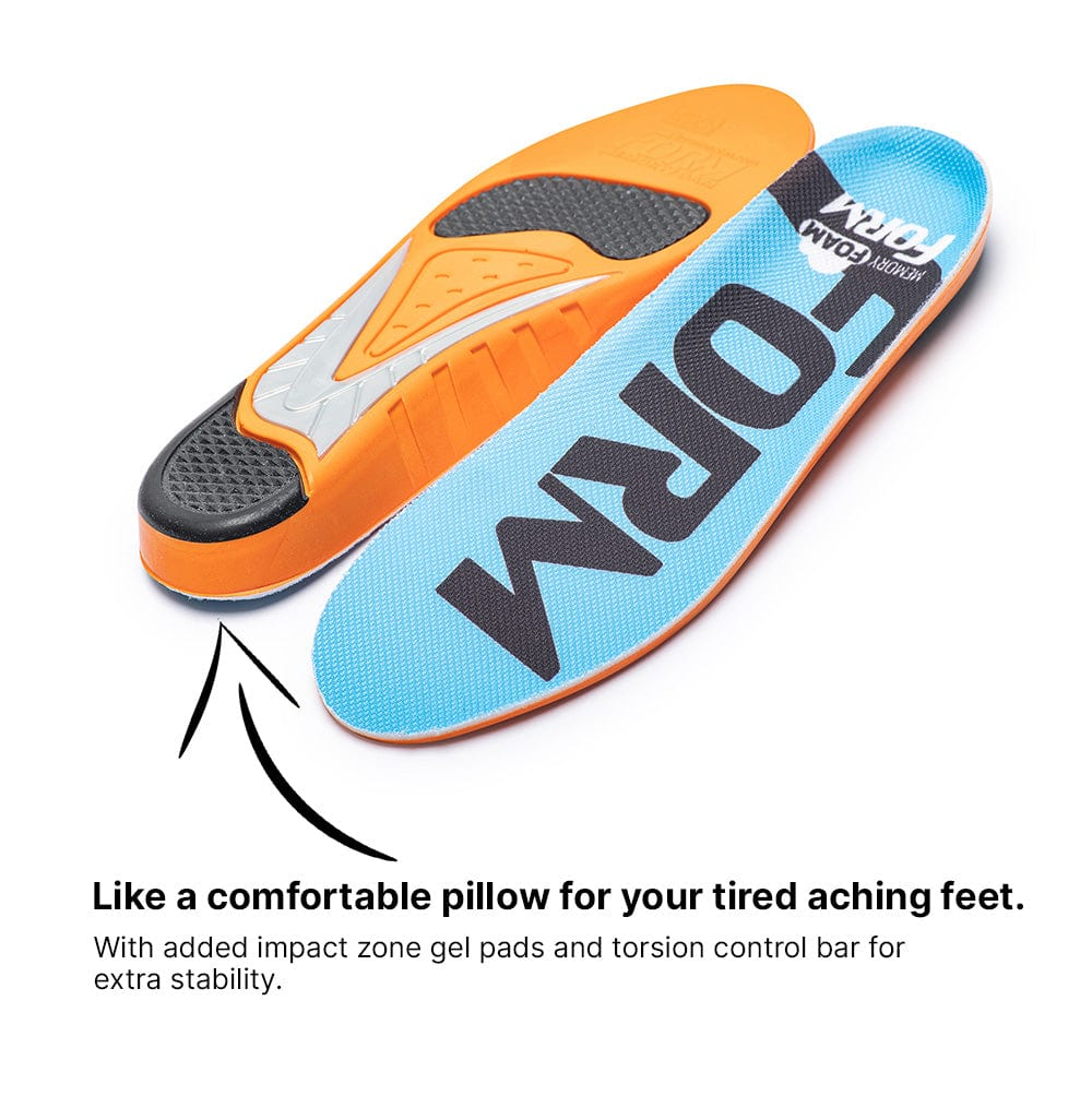 Form Unisex Anti-Fatigue Memory Foam Cushioning Insole