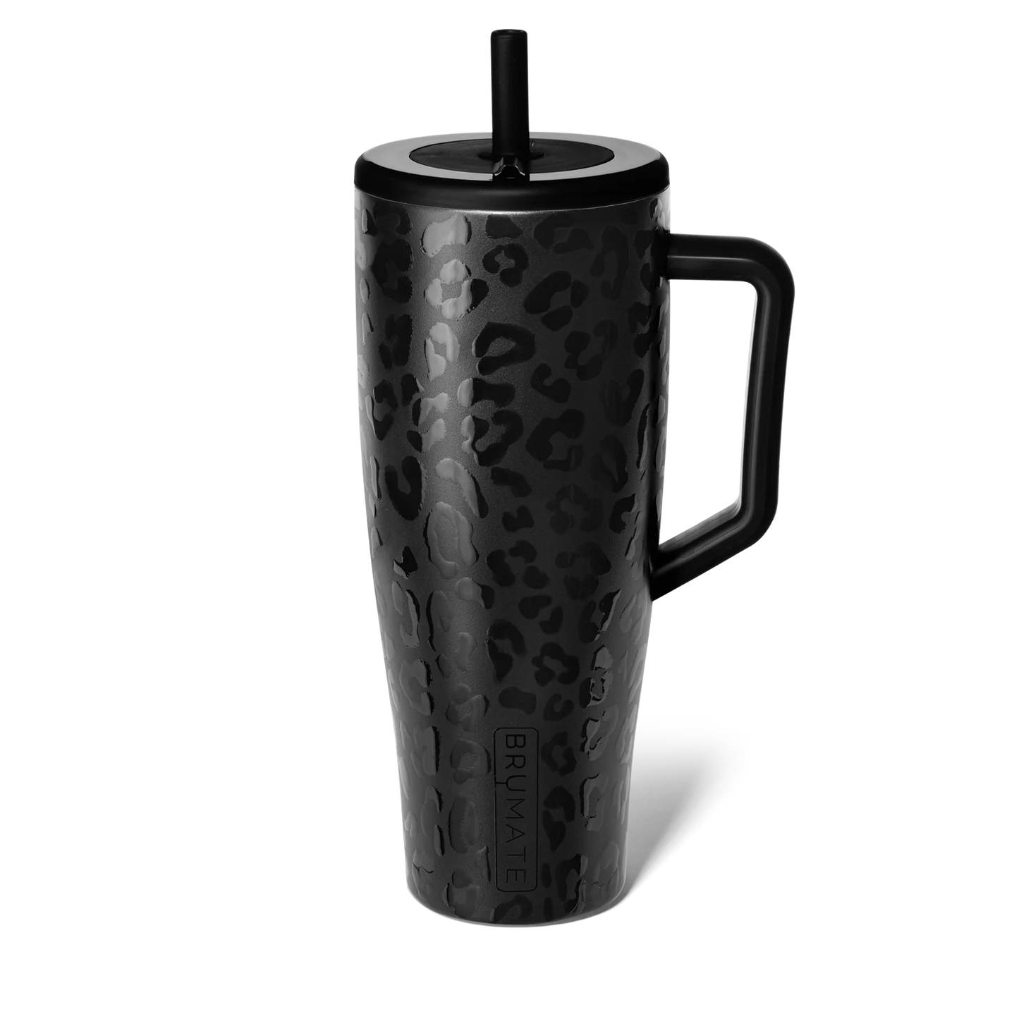 BrüMate New Era 40oz Onyx Leopard Tumbler DWER40OXL