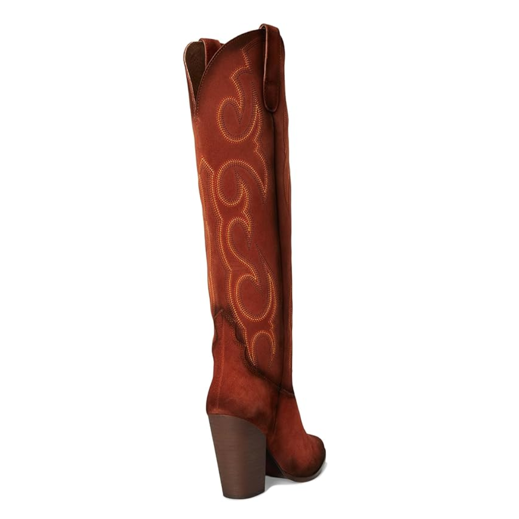 Circle G By Corral Ladies Shedron Suede Tall Western Boots Q7033