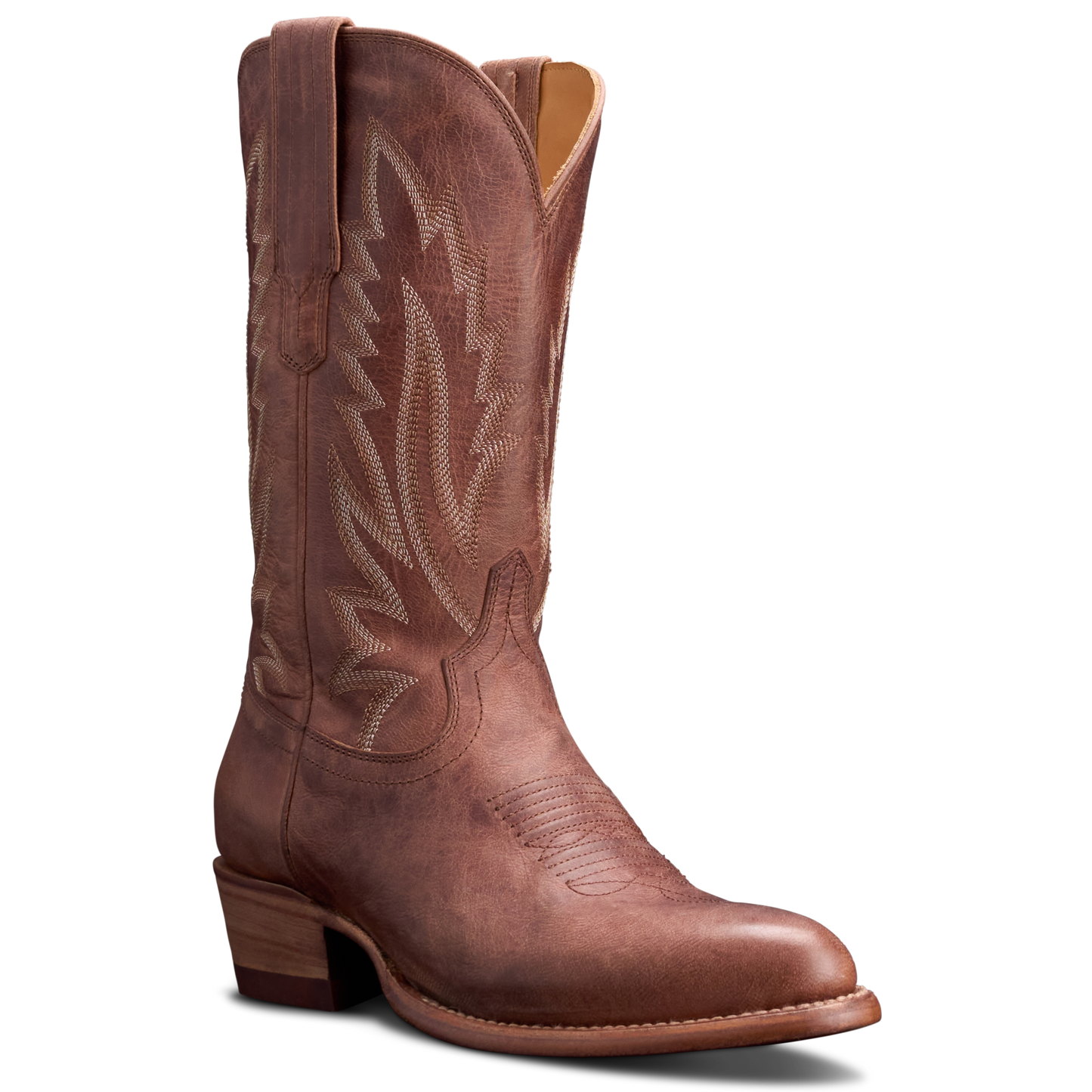 Tecovas Ladies The Jamie Scotch Brown Leather Western Boot 20047SCO