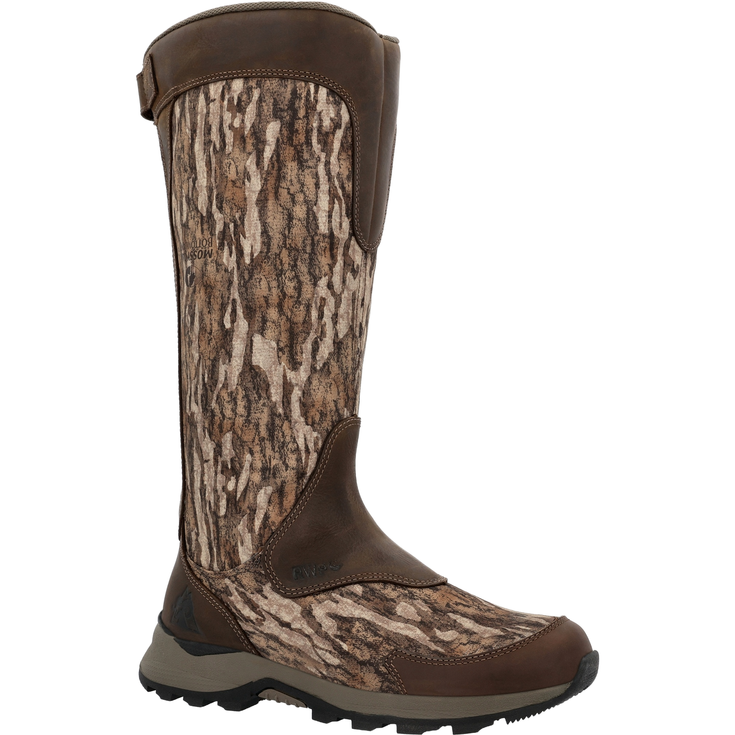 Rocky Men's Trophy Series 16 inch Camo Brown Snake Boot RKS0640