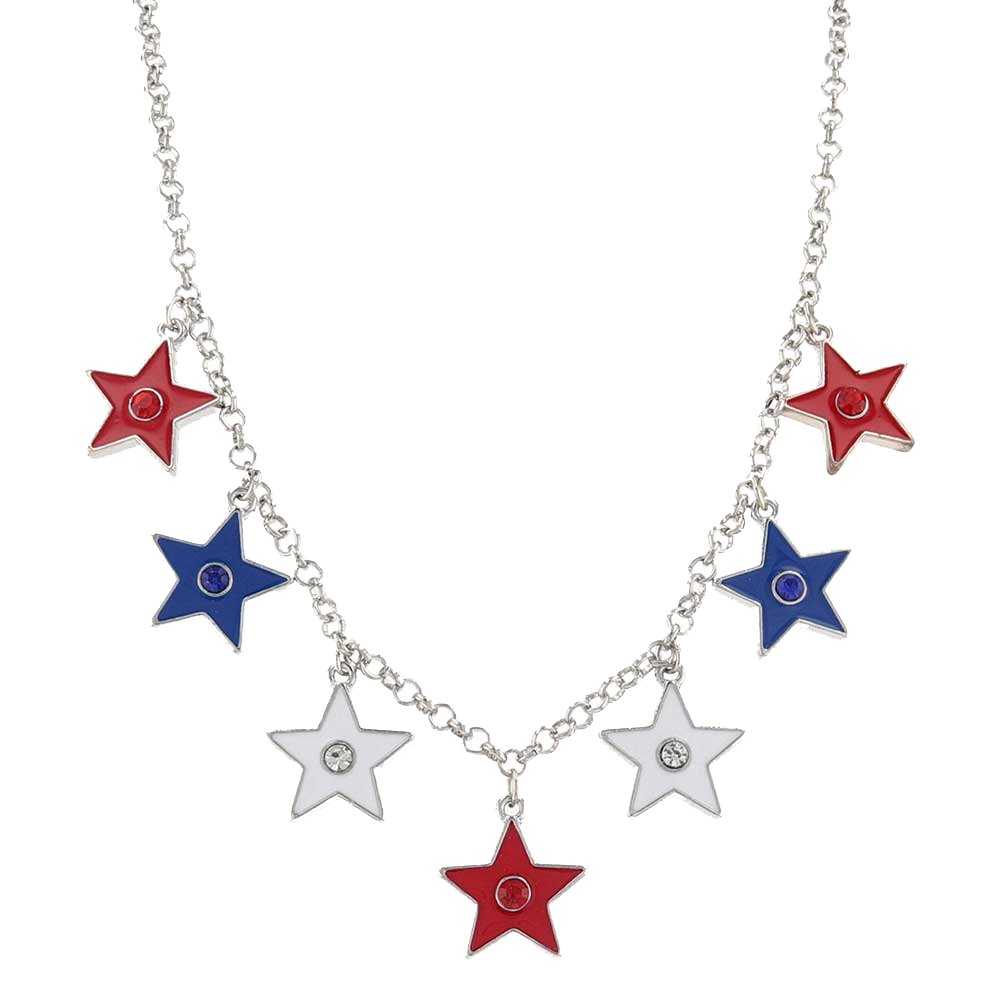 Montana Silversmiths Star Spangled Attitude Necklace ANC5920