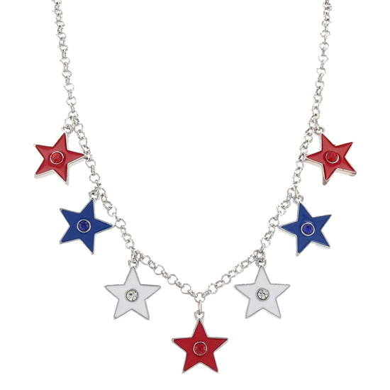 Montana Silversmiths Star Spangled Attitude Necklace ANC5920