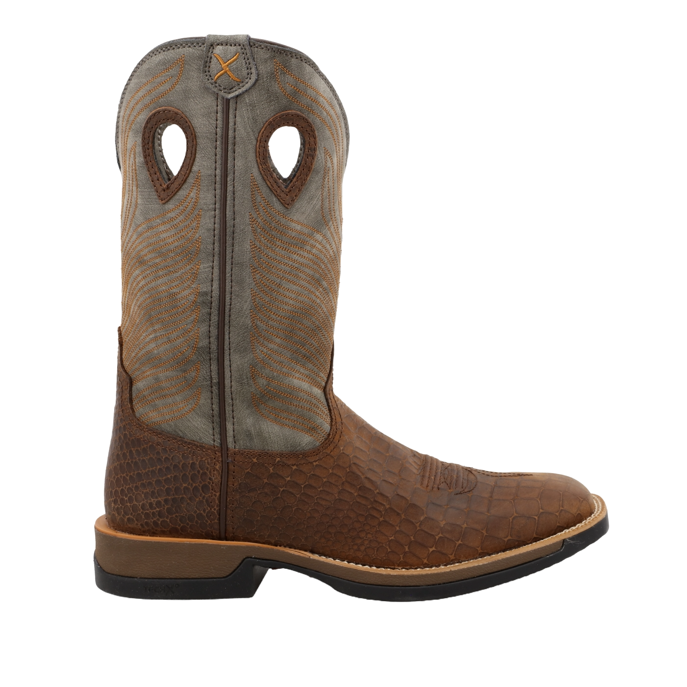 Twisted X Men's 12" Brown & Grey Tech X Boot MXW0003