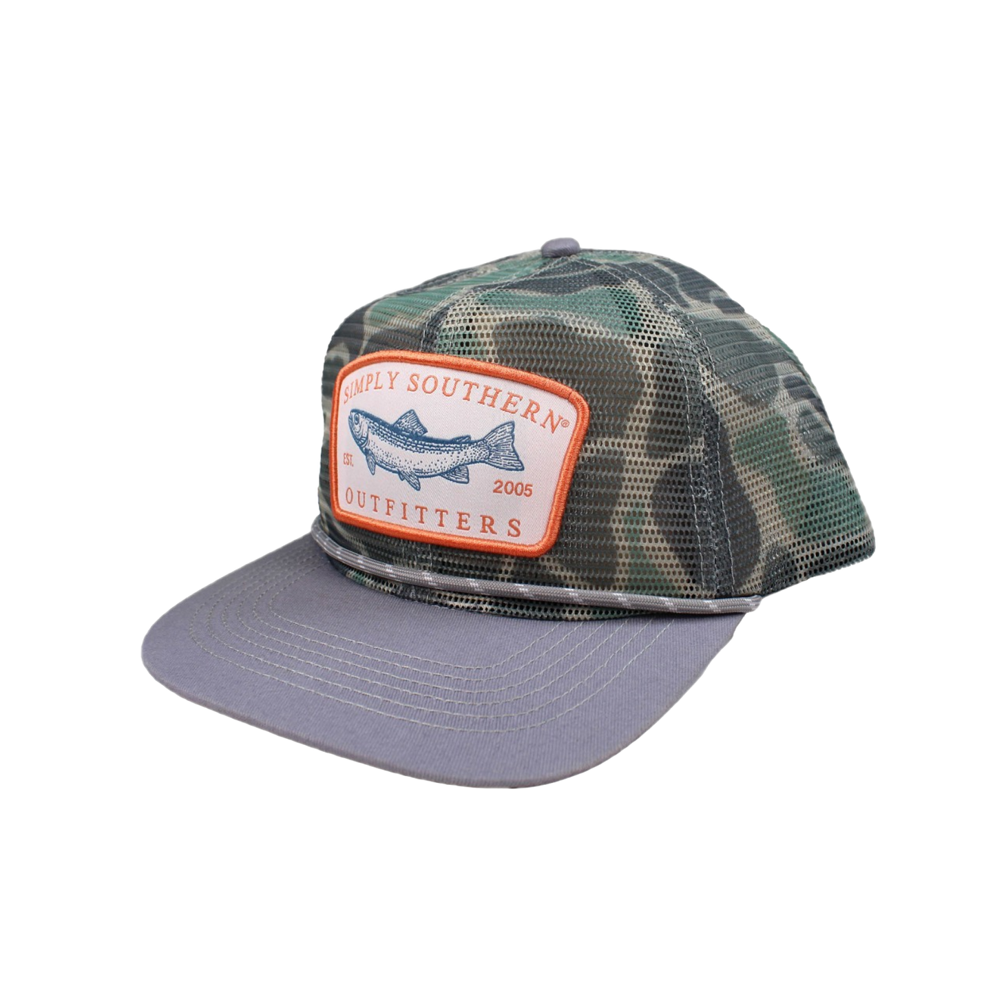 Simply Southern Men's Fish Camo Snapback Hat 0124-MN-HAT-CURVED-FISH – Wild  West Boot Store