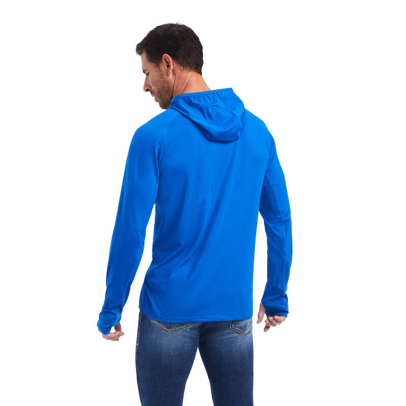 Ariat® Men's Blue Cornell Base Layer Hoodie 10041000