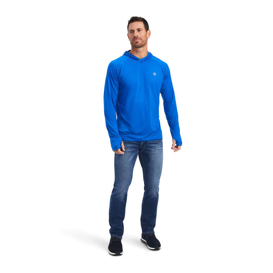 Ariat® Men's Blue Cornell Base Layer Hoodie 10041000