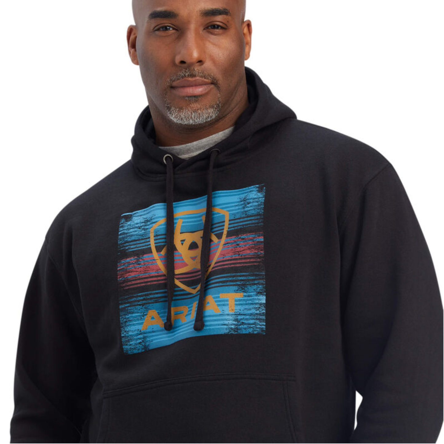 Ariat® Men's Black Serape Pullover Hoodie 10041711