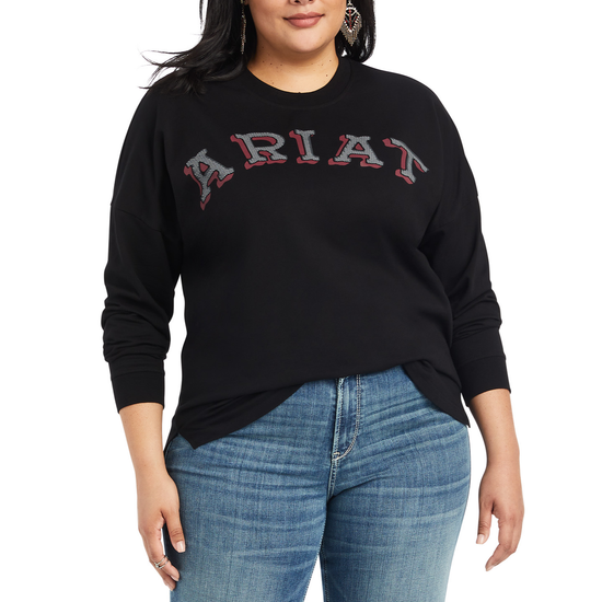 Ariat® Ladies R.E.A.L™ Oversized Black Shirt 10042149