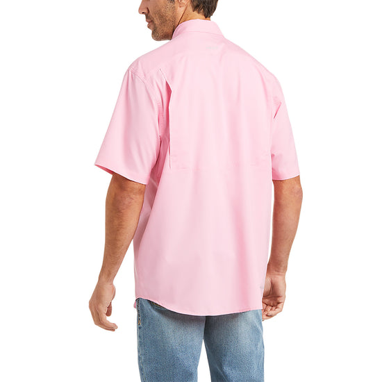 Ariat Men's Venttek Classic Short Sleeve Pink Shirt 10036321