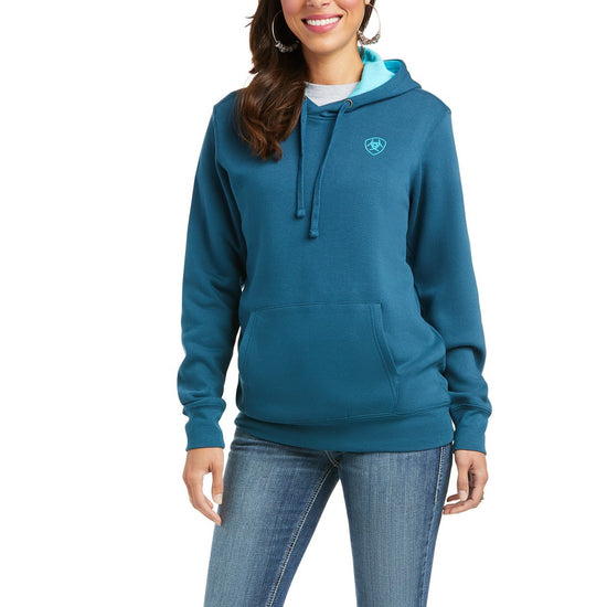 Ariat® Ladies REAL Arm Logo Eurasian Hoodie 10037575