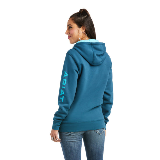 Ariat® Ladies REAL Arm Logo Eurasian Hoodie 10037575