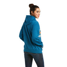 Ariat® Ladies Pendleton® Night Dance Blue Aztec Hoodie 10036951