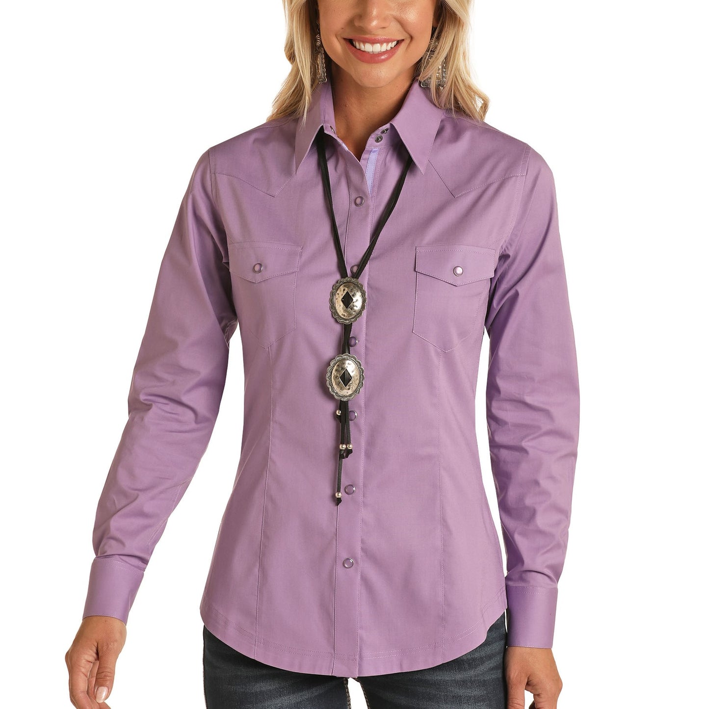 Panhandle Solid Stretch Snap Shirt