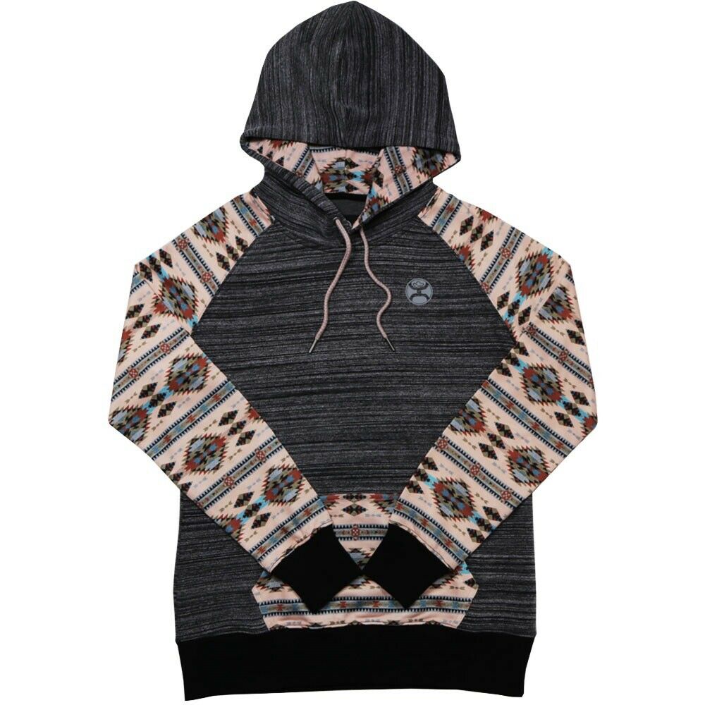 Aztec Print Pullover Women, Hooey Aztec Hoodie Womens