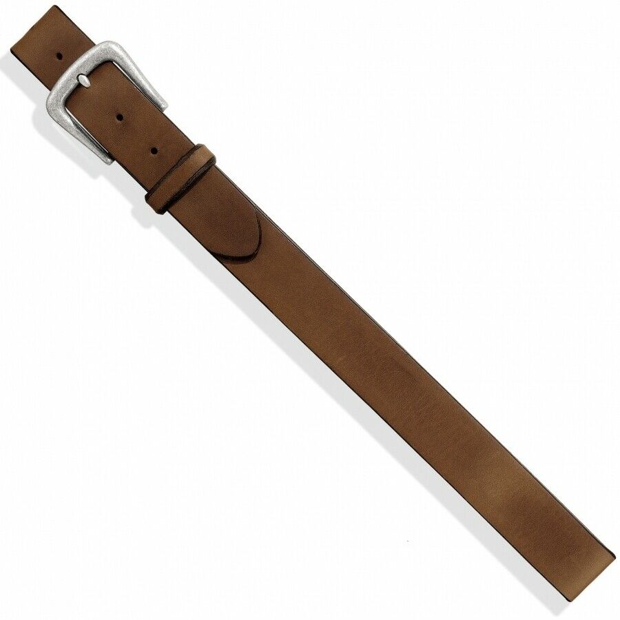 Carrion Handmade Yorkshire Belt - Brown Leather/Rounded Buckle