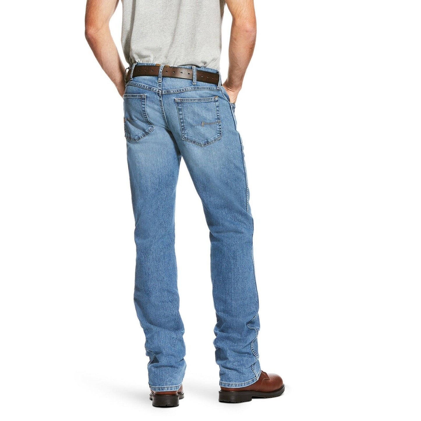 Ariat® Men's Rebar M4 Durastretch Basic Boot Cut Jeans 10021854 – Wild ...