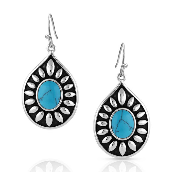 Montana Silversmiths® Intuition Turquoise Earrings ER5130