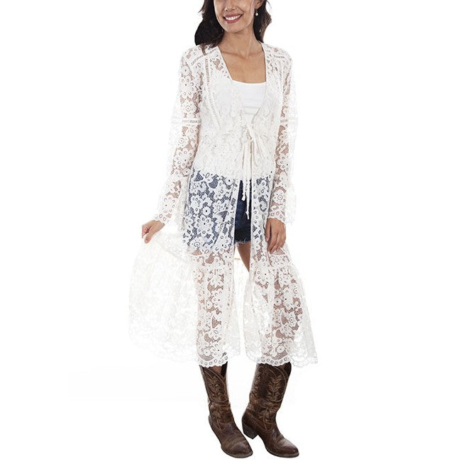 Boho sales lace cardigan