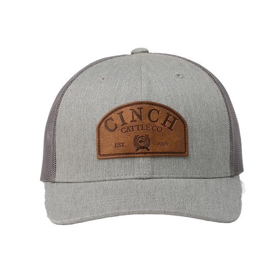 Cinch Men's Grey Cattle Co. Trucker Cap MCC0660624 – Wild West Boot Store