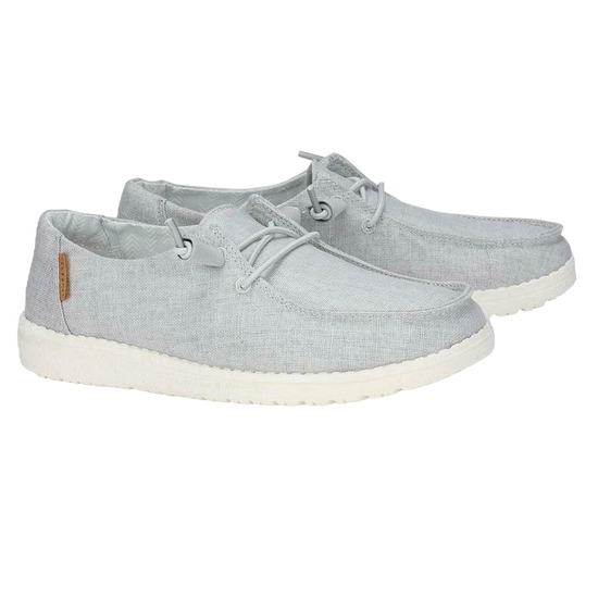 HEYDUDE Wendy Linen Shoes for Ladies