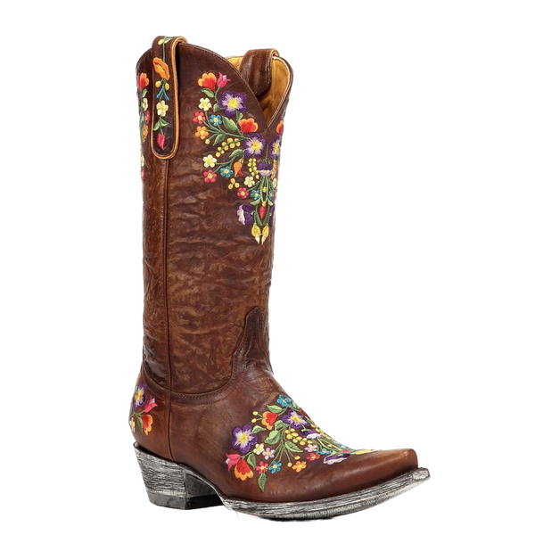 Old gringo embroidered flower on sale boots