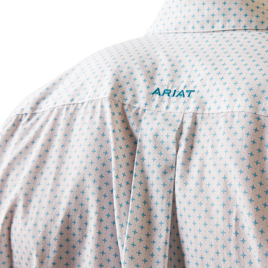 Ariat® Men's Classic Fit Kaine White Snap Button Shirt 10043864